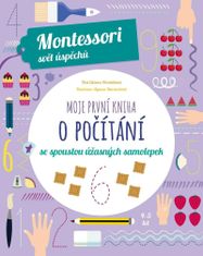 Piroddiová Chiara: Moje první kniha o počítání se spoustou úžasných samolepek (Montessori: Svět úspě