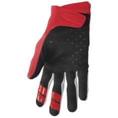 THOR rukavice AGILE Tech černo-bílo-červené S