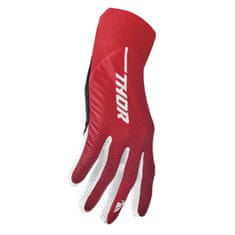 THOR rukavice AGILE Tech černo-bílo-červené S