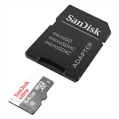SanDisk Ultra microSDXC 64GB 100MB/s + adaptér