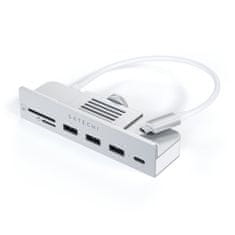 Satechi USB -C Hub 24 "Imac - adaptér pro Imac stříbro