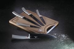 Berlingerhaus Sada 5 kuchyňských nožů s prkénkem Bh-2556
