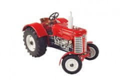 KOVAP Traktor Zetor 50 Super červený na klíček kov 15cm 1:25 v krabičce