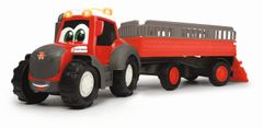 Dickie ABC Traktor Massey Ferguson s přívěsem 30 cm