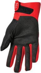 THOR rukavice SPECTRUM Cold černo-bílo-červené S