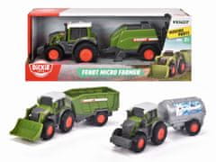Dickie Traktor Fendt Micro Farmer, 18cm