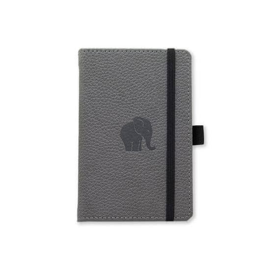 Dingbats* Zápisník A6 Wildlife Grey Elephant