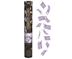 GoDan Vystřelovací konfety EURO - papírové eurobankovky - 40cm