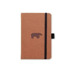 Dingbats* Zápisník A6 Wildlife Brown Bear, tečkovaný