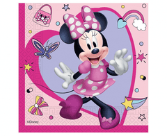 Procos Papírové ubrousky Minnie Mouse - 20 ks