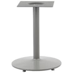 STEMA Kovová stolová podnož pro domácí, restaurační a hotelové použití NY-B006 šedá, výška 72 cm, průměr 57 cm - rám stolu