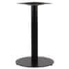 Kovová stolová podnož pro domácnost, restauraci a hotel SH-5001-5/B, černá, výška 73 cm, spodní prvek o průměru 45 cm - rám stolu, stůl