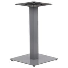 STEMA Kovová stolová podnož pro domácnost, restauraci, hotel SH-5002-5/A, šedá, výška 72,5 cm, spodní prvek 45x45 cm - rám stolu, stůl