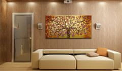 Artgeist Ručně malovaný obraz - Paví strom 120x60