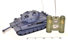 Teddies Tank Tiger RC na dálkové ovládání 28 cm