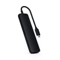 USB-C tenký víceportový ethernetový adaptér PRO černá