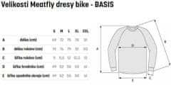 MEATFLY cyklo dres BASIS černo-šedý S