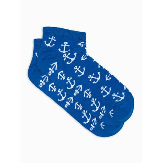 OMBRE Pánské ponožky LALA modré MDN20613
