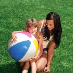 Intex Nafukovací plážový míč barevný 61cm 59030 - vícebarevná