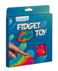 Popron.cz Fidget Pop Toy, antistresová hračka, Rainbow, duhová, 3 druhy, Star,