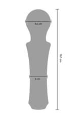 Xocoon XoCoon The Personal Wand (Fuchsia), ergonomický masážní vibrátor