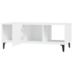 shumee Konferenční stolek bílý 102 x 50 x 40 cm kompozitní dřevo