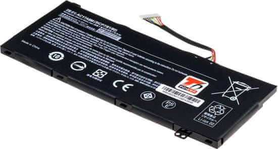 Baterie T6 Power pro notebook Acer AC17A8M, Li-Poly, 11,55 V, 4500 mAh (51 Wh), černá
