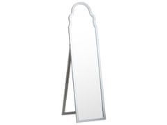 Beliani Stojací zrcadlo 40 x 150 cm stříbrné CHATILLON