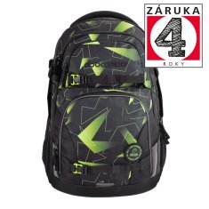 CoocaZoo Školní batoh PORTER Backpack, Lime Flash