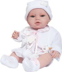 Berbesa Luxusní dětská panenka-miminko Terezka 43cm