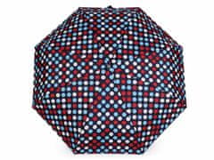 Kraftika 1ks 7 modrá pařížská dámský mini skládací deštník