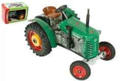 KOVAP Traktor Zetor 25A zelený na klíček kov 15cm 1:25 v krabičce