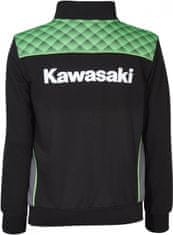 Kawasaki mikina SPORTS Zip 20 černo-zelená 3XL