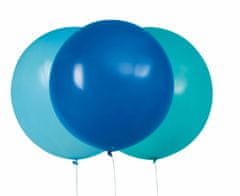 Unique Balónky velké modro-tyrkysové 60cm