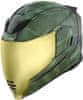 přilba AIRFLITE Battlescar 2 zeleno-camo-zlatá L