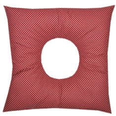 Babyrenka Babyrenka poporodní polštář 45x45 cm kuličky EPS Dots red