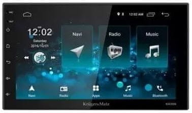 Krüger&Matz Autorádio KRUGER & MATZ KM2006 ANDROID 8.1, MP3, USB, WIFI, GPS, BT