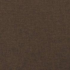Vidaxl Lavice tmavě hnědá 70 x 30 x 30 cm textil
