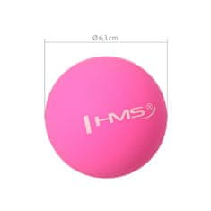 HMS masážní míč BLC01 růžový - Lacrosse Ball