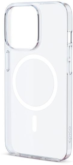 EPICO Hero Magnetic - Magsafe Compatible Case iPhone 13 mini, transparentní