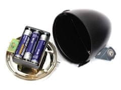 HADEX Světlo přední diodové bateriové Retro černé