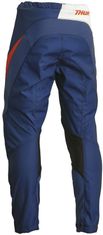 THOR kalhoty SECTOR Edge navy/red černo-modro-oranžovo-bílé 32