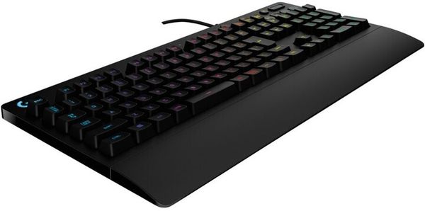 Herní klávesnice G213 Prodigy, herní, RGB LED, černá, CZ/SK na hry akční RPG game layout spínače USB ergonomický design