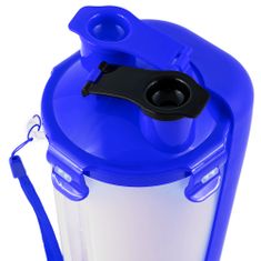 nobleza Cestovní láhev pro psy a kočky na vodu a krmivo 500 ml – modrý