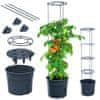 Květináč na pěstování rajčat TOMATO GROWER 290X245 mm, celková výška: 115,2 cm - Antracit