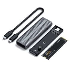 Satechi Case Adapter pro SATA SSD a USB-C NVMe