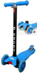 R-Sport Dětská tříkolová koloběžka H1 Modrá s LED kolečky