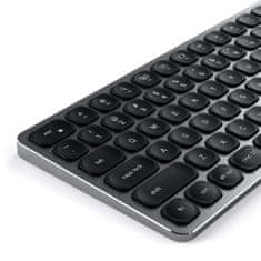 Satechi Bezdrátová Bluetooth klávesnice MacOS tmavě šedá barva