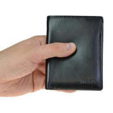 Segali Pánská peněženka kožená SEGALI 7476 černá