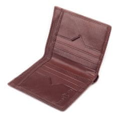 Segali Pánská peněženka kožená SEGALI 7476 hnědá
